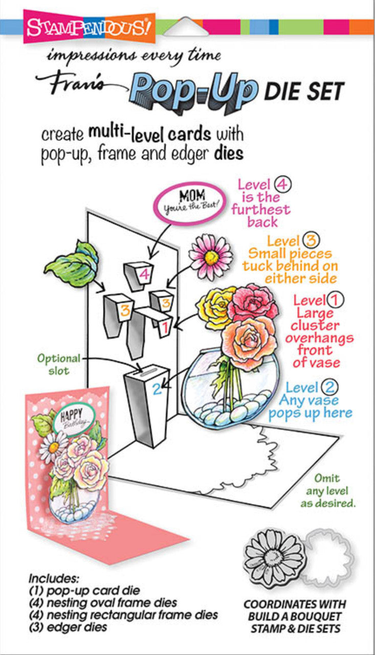 Stampendous construye un juego de troqueles emergentes